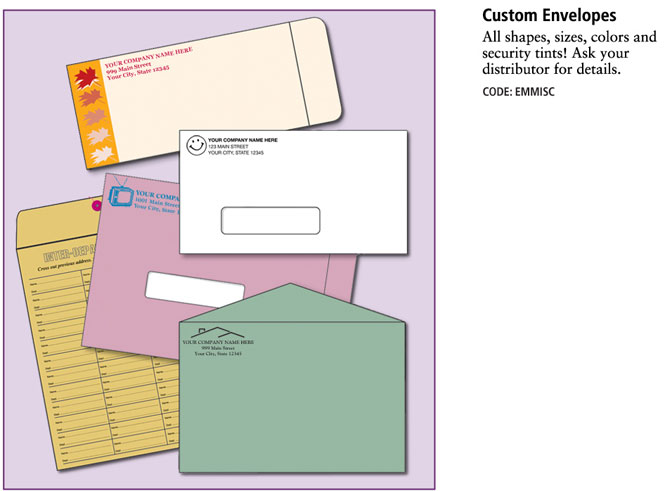 Custom Envelopes