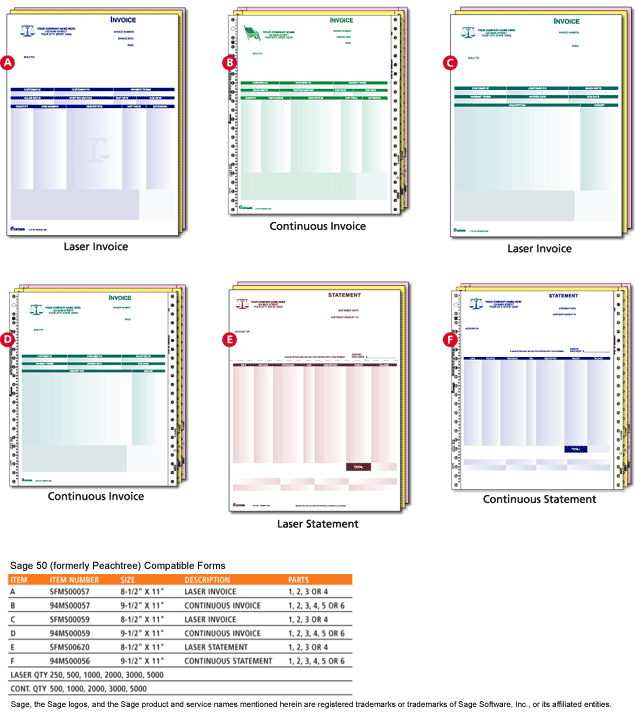 Peachtree® Compatible Checks