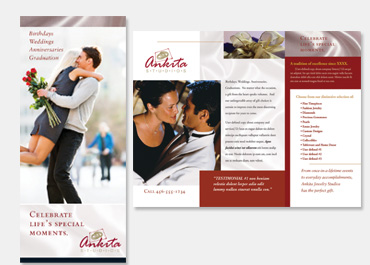 Full-color brochure