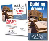 Full-colour brochures and postcards