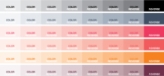 Standard ink colors
