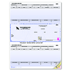 sage 50 laser checks