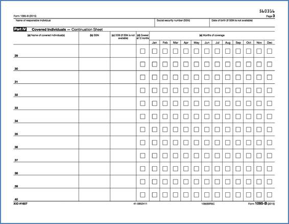 1095BRSC50 Tax Form