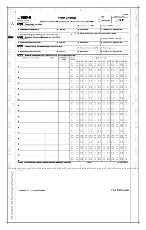 PS1095B500 PRESSURE SEAL ACA FORMS