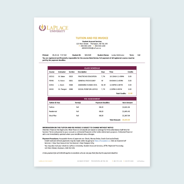 Business Forms