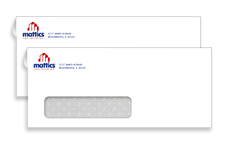 Window envelope image