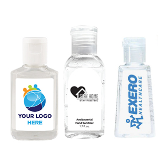 Travel-sized Hand Sanitizer Bottles